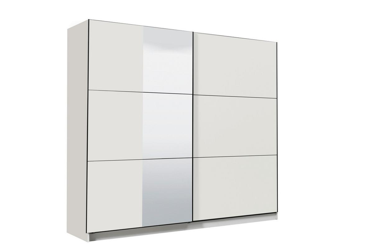 Tolóajtós Szekrény Sierra 236/210 Cm - fehér, Basics, faalapú anyag (236,5/210/62,5cm)