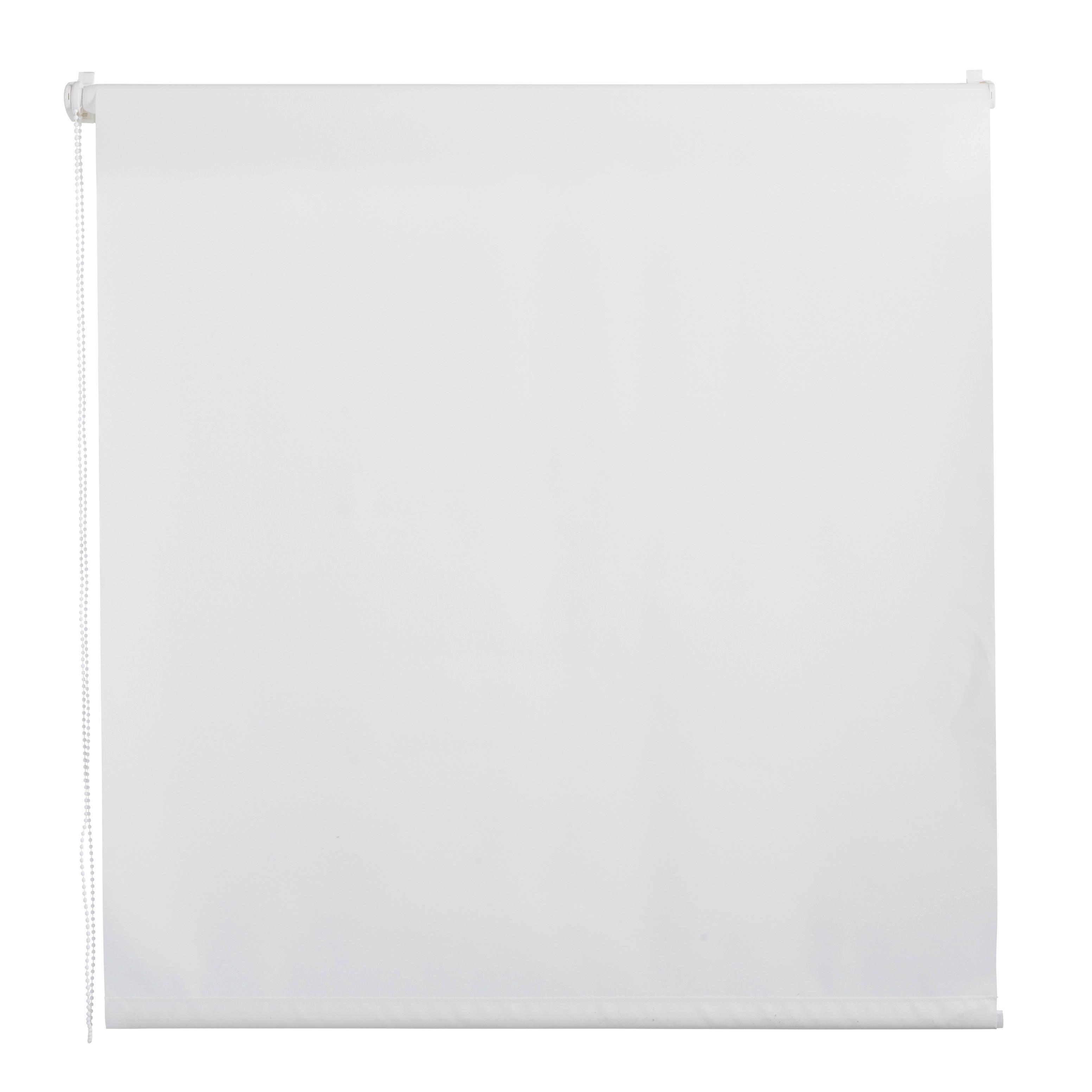 Rollo Win Weiß B: 75 cm - Weiß, Design, Kunststoff/Textil (75/160cm) - Homeware