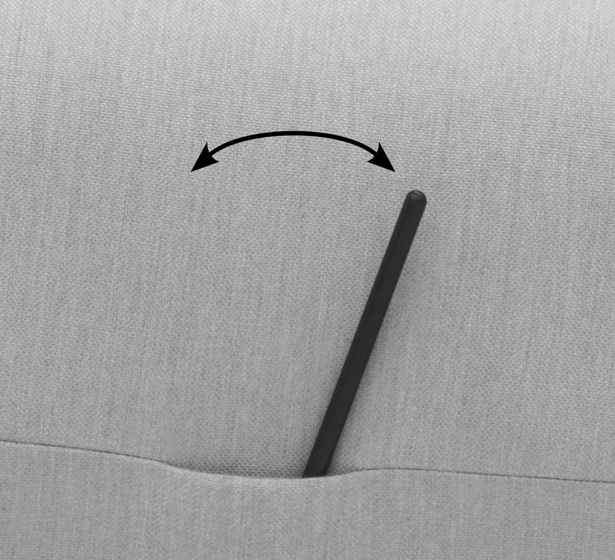 Sessel Hellgrau B: 68 cm - Hellgrau/Schwarz, Design, Textil (68/88/67cm) - MID.YOU