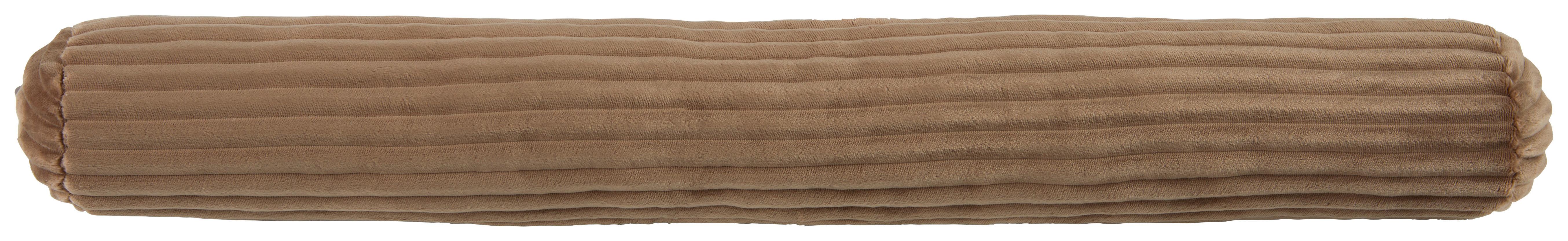 Zugluftstopper Sina - Taupe, MODERN, Textil (12/90cm) - Luca Bessoni
