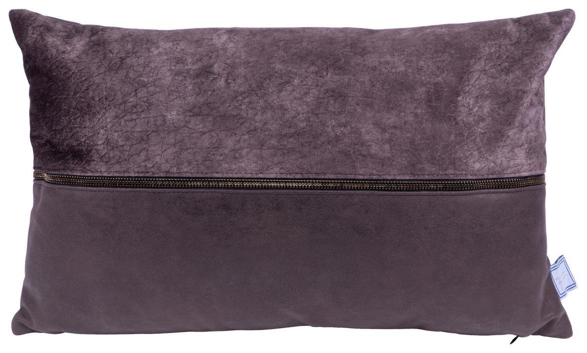 Zierkissen Picco 125 2er-set Braun/grau B: 30/45 Cm - Braun/Grau, KONVENTIONELL, Textil (30x45/50x45cm)