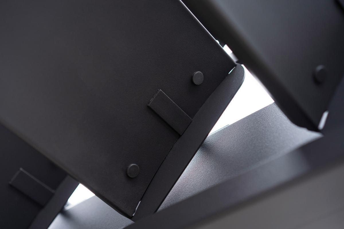 Pavillon Classic 360x300cm Sturmfest, Gartenpavillon - Anthrazit, Basics, Metall (360/255/300cm) - WEIDE