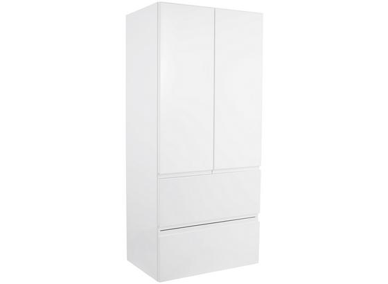 Midi Skrinka Tress Ii - biela, Konvenčný, kompozitné drevo (60/130/33,5cm) - Luca Bessoni Midi Skrinka Tress Ii - biela, Konvenčný, kompozitné drevo (60/130/33,5cm) - Luca Bessoni