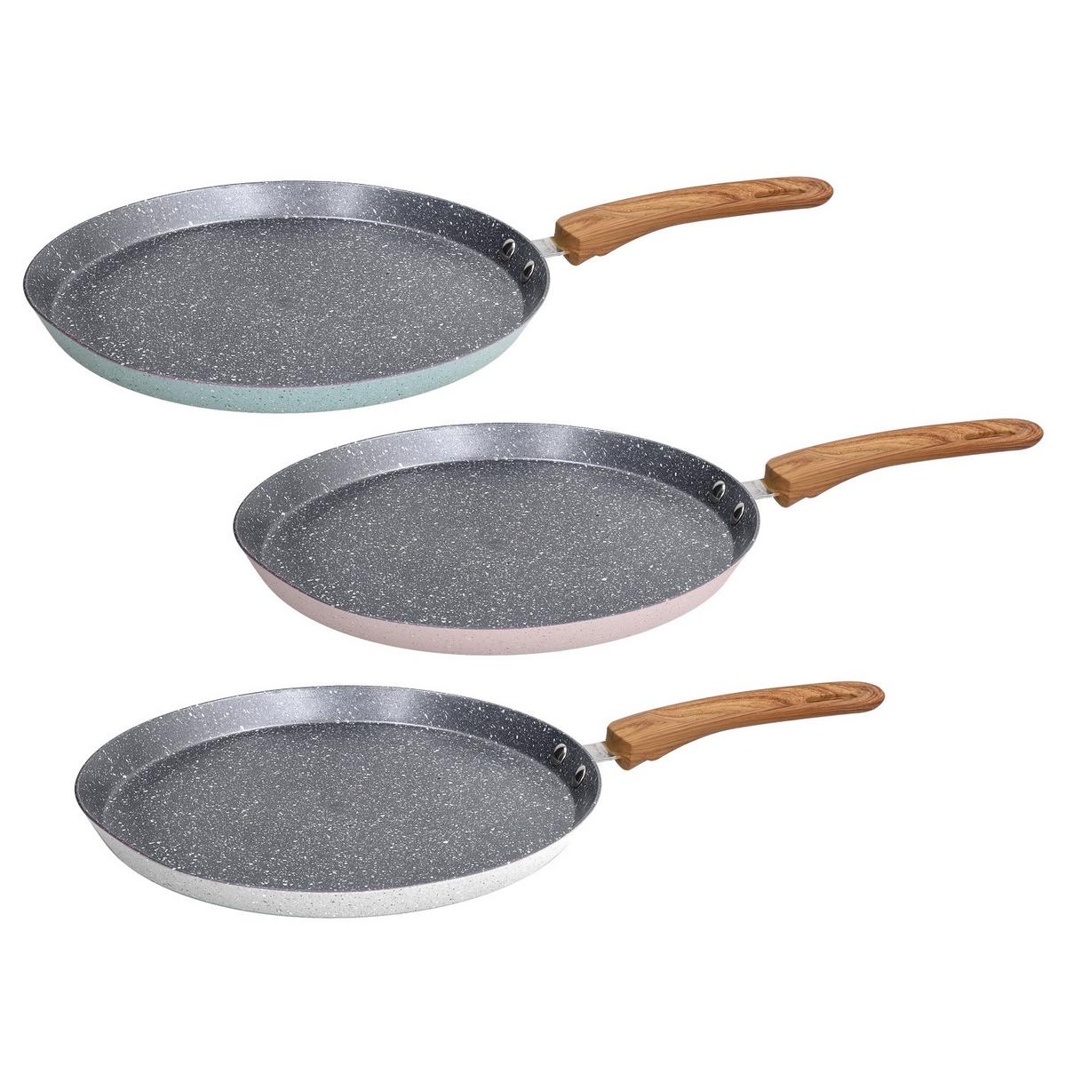 Palacsintasütő Forged Marble Collection - bézs/rózsaszín, fém (25/2cm) - Tognana