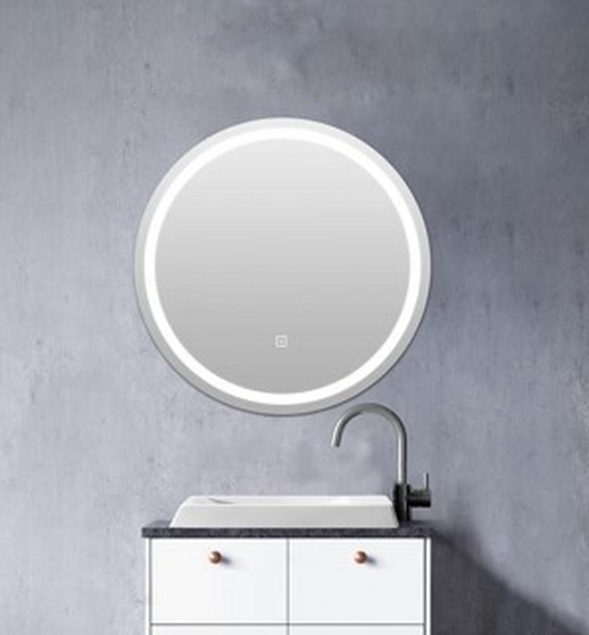 ZRCADLO S OSVĚTLENÍM BETTY - Moderní, sklo (75cm) - Mömax