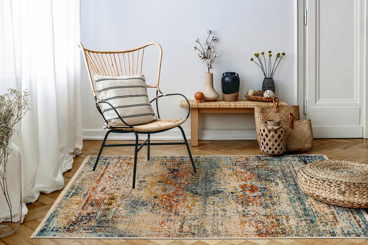 Orientteppich Charu 500 - Blau, KONVENTIONELL, Textil (160/230cm) - Kayoom