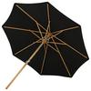Sonnenschirm Cerox L/b: 270x250 Cm Schwarz - Schwarz, KONVENTIONELL (270/250cm) - Gardenson