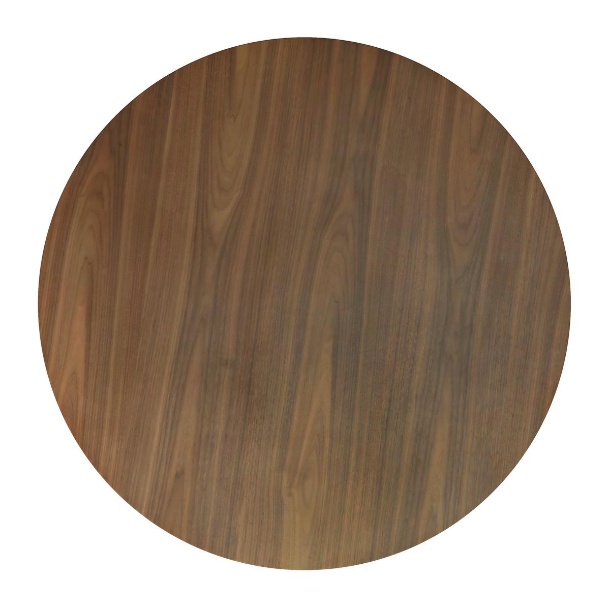 Jedálenský stôl Rene, P: 120 cm - čierna/farba akácie, Modern, kov/drevo (120/76cm) - Bessagi Home