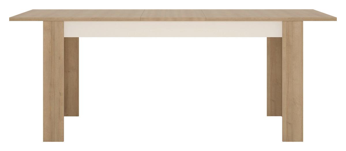 Kihúzható Étkezőasztal Lyon Hell 160-200/76,6 Cm - Modern, faalapú anyag (160-200/76,6/90cm)