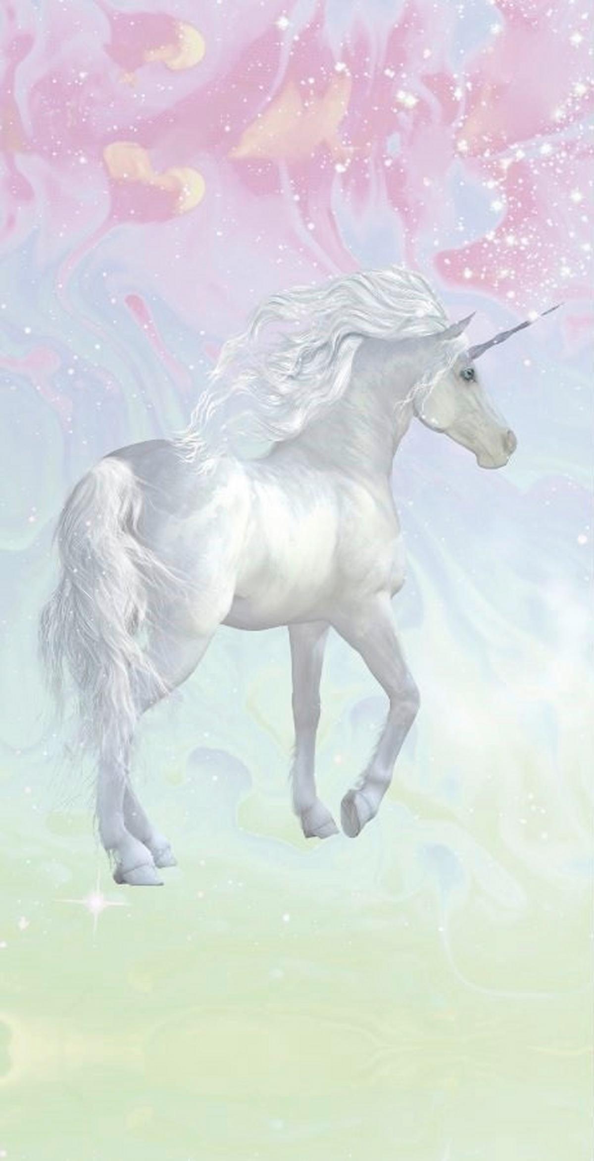 Strandtuch Unicorn Multicolor 75x150 cm - Multicolor, Trend, Textil (75/150cm)