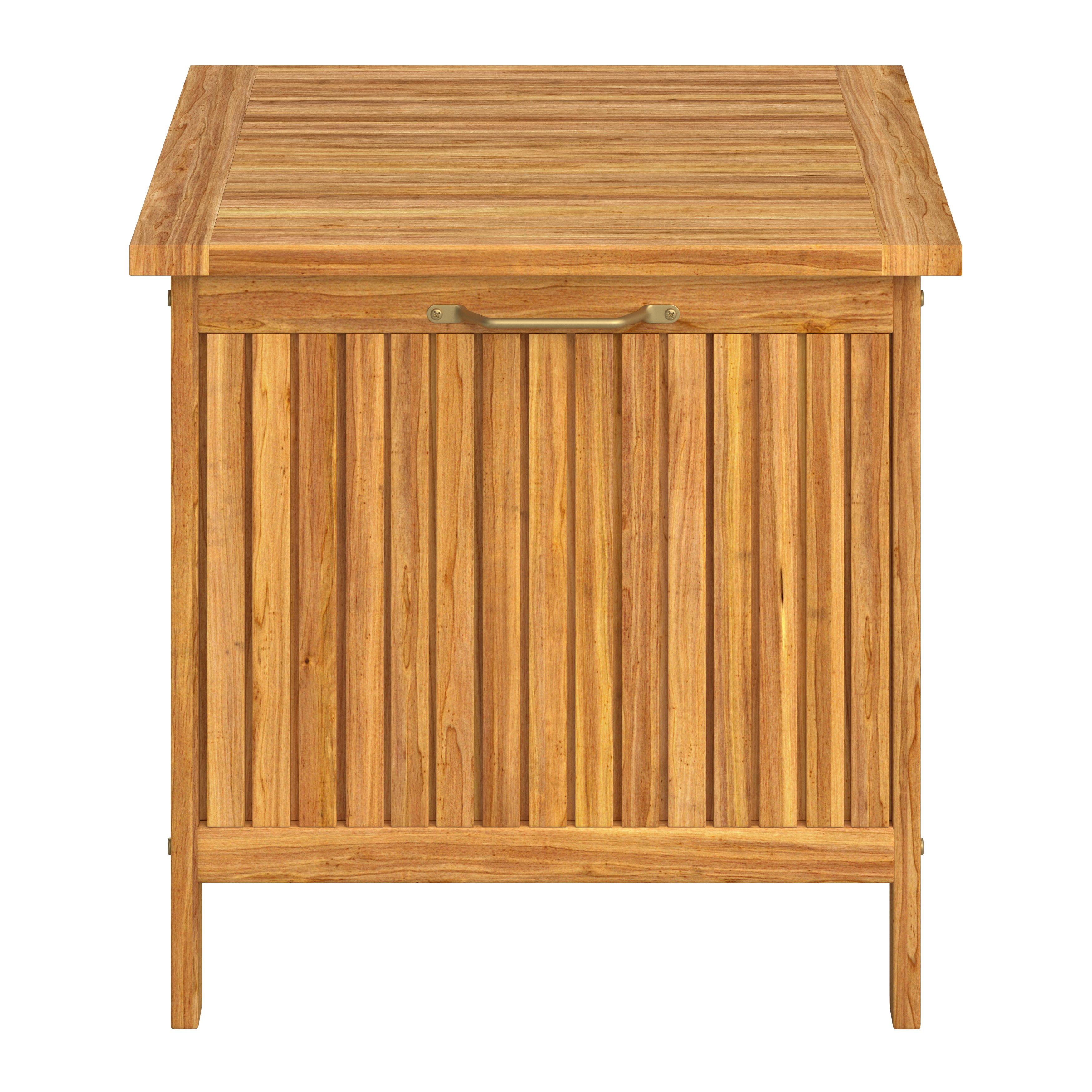 BOX NA VANKÚŠE FRANCA - farba tíku, Modern, drevo (55/53/60cm) - Bessagi Garden