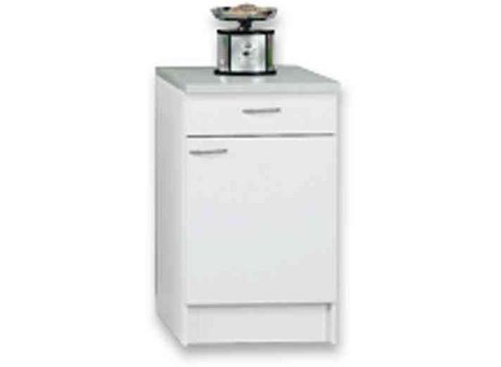 Küchenunterschrank Speed Us 50-50 W - Weiß, MODERN, Holzwerkstoff (50/85/47cm) Küchenunterschrank Speed Us 50-50 W - Weiß, MODERN, Holzwerkstoff (50/85/47cm)