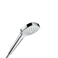 Handbrause Hg Croma Select Chrom 3-Fach Verstellbar - Chromfarben/Weiß, Basics, Kunststoff (1,08/2,10/1,85cm) - Hansgrohe