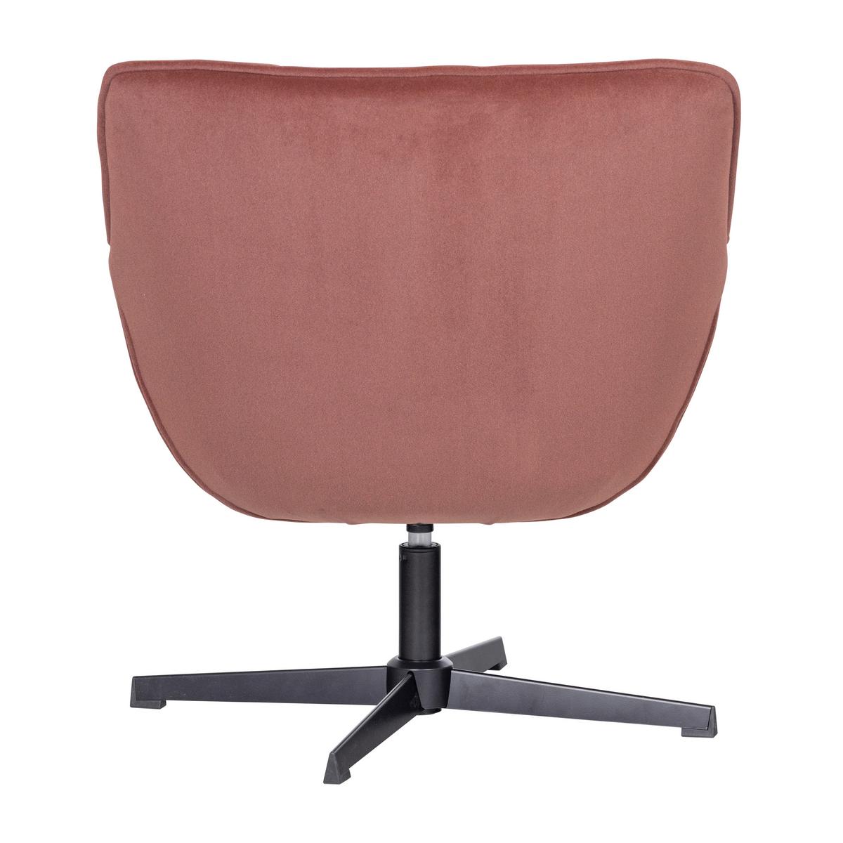 SESSEL Wibo Braun/Rot B: 71cm - Rot/Braun, MODERN, Textil/Metall (71/94/83cm) - Livetastic