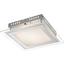 LED-Deckenleuchte Karanta,26x26x6,5 cm - Silberfarben, MODERN, Glas/Metall (26/26/6,5cm) LED-Deckenleuchte Karanta,26x26x6,5 cm - Silberfarben, MODERN, Glas/Metall (26/26/6,5cm)