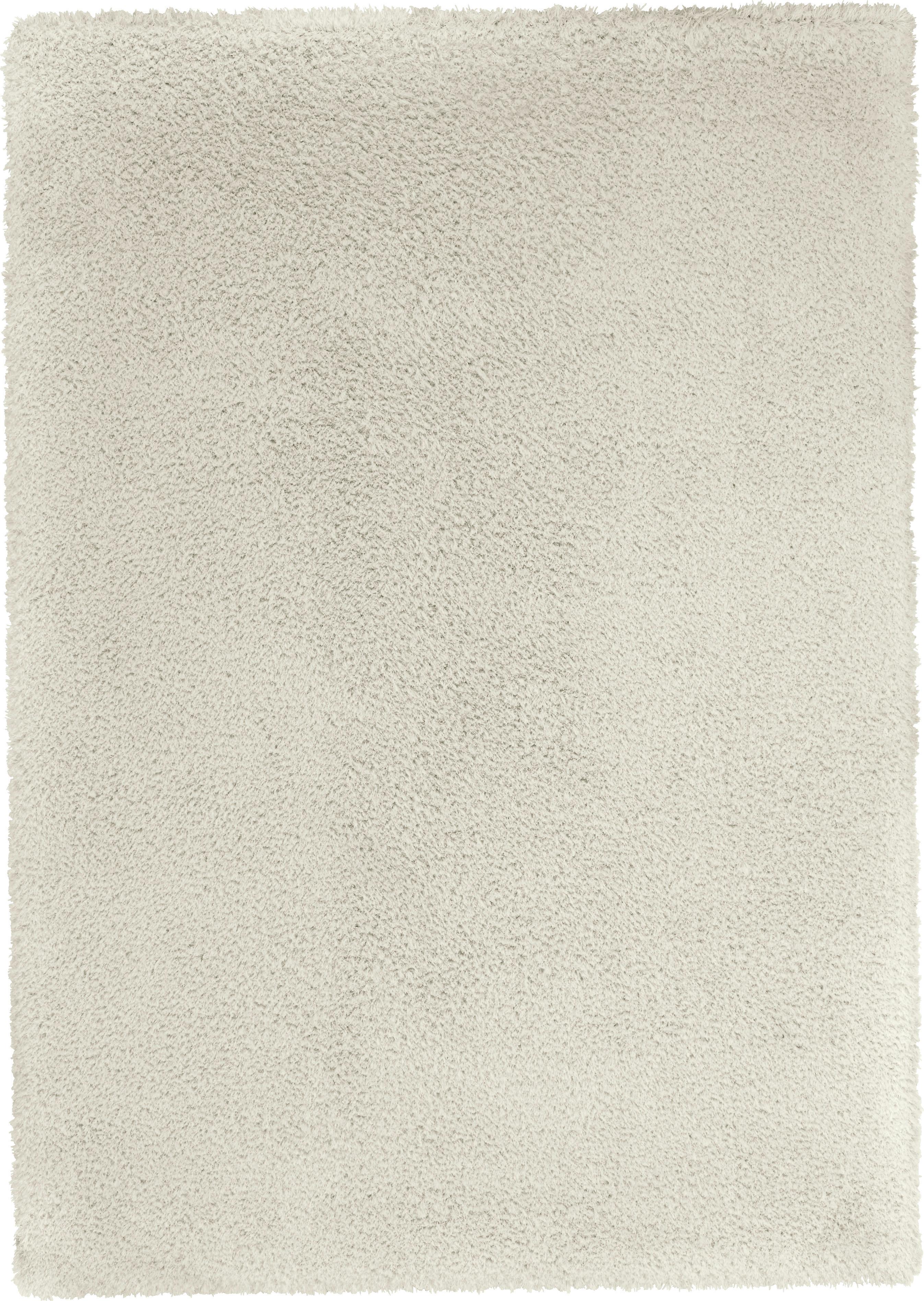 SHAGGY KOBEREC Stefan 1, 80/150cm, bílá - bílá, Moderní, textil (80/150cm) - Mömax