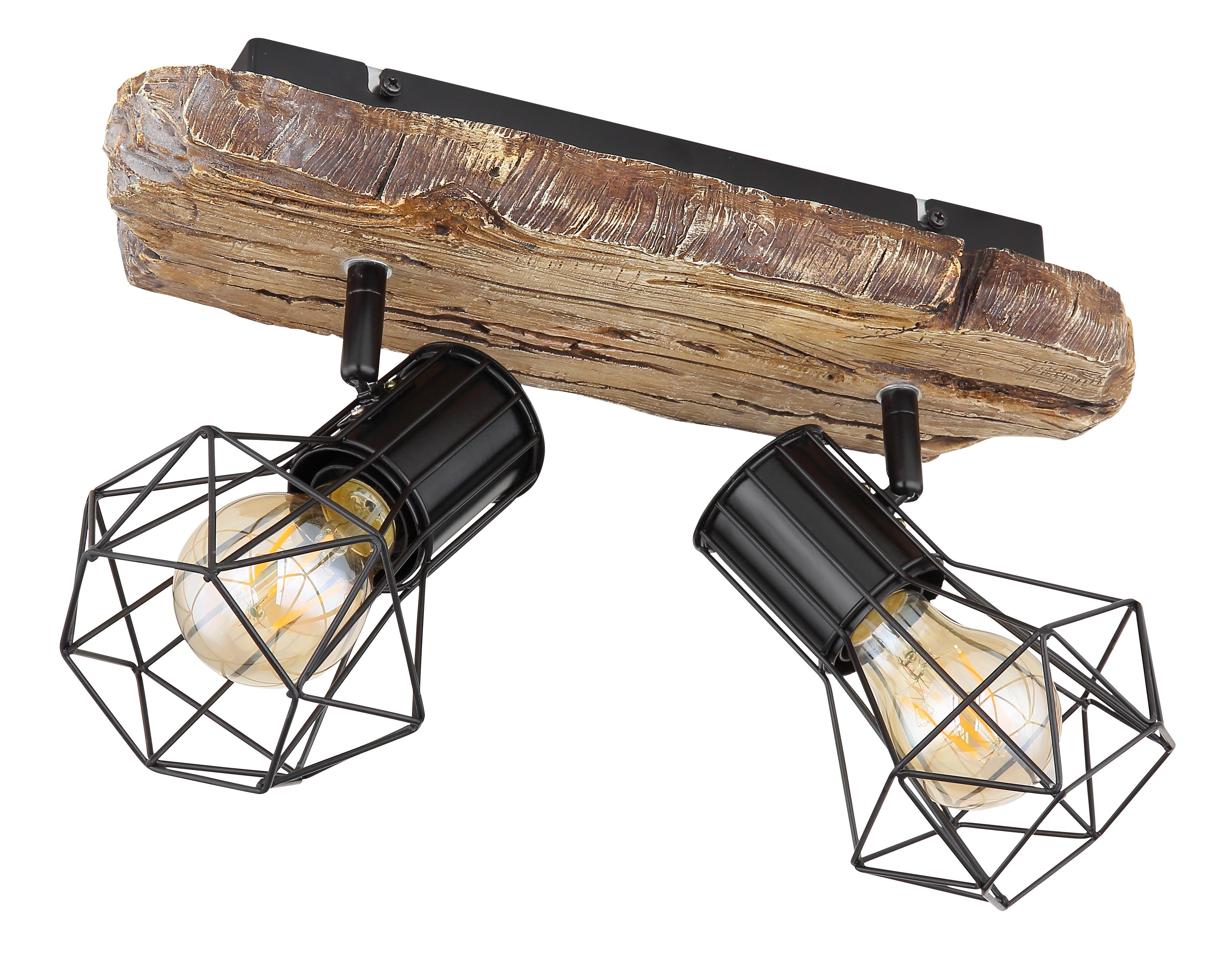 Strahler 2-Flammig verstellbar L: 38,5 cm