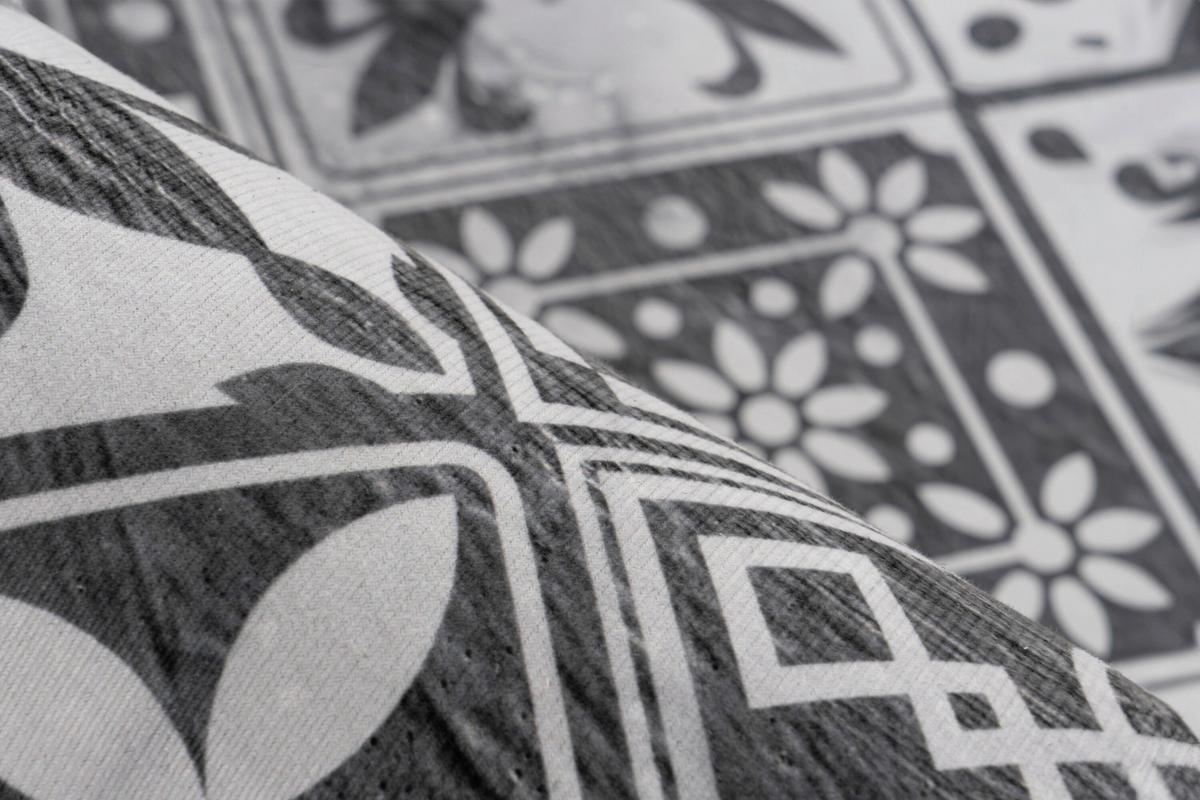 Flachwebteppich Grau, BxL: ca. 60x180 cm - Grau, Basics, Textil (60/180cm) - Kayoom