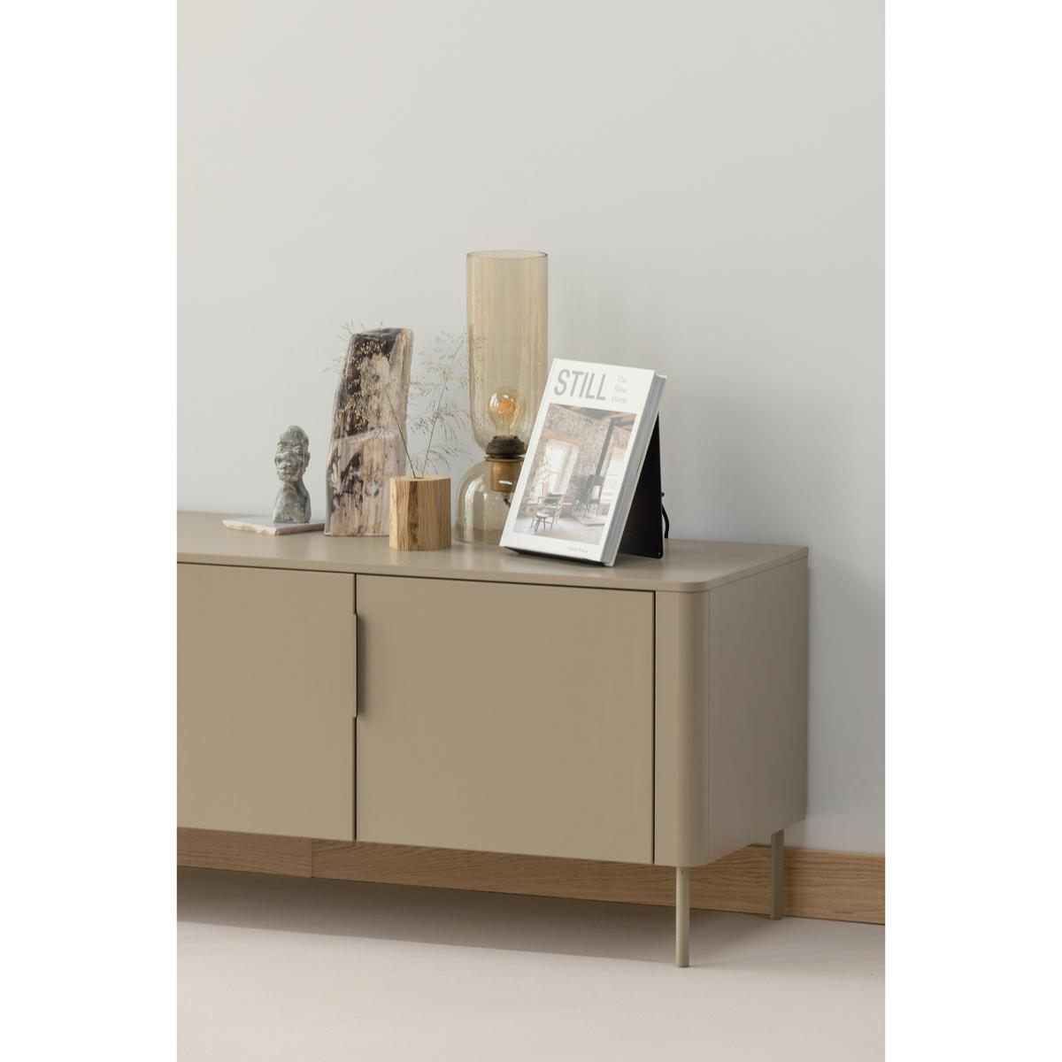 LOWBOARD Gunnar Schlammfarben B: 154cm - Schlammfarben, Design, Holz (154/56/44cm) - Livetastic