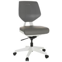 Bürostuhl Move Work Grau - Grau, Basics, Kunststoff/Textil (59/95/59cm) - MID.YOU