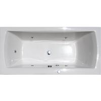 Whirlpool Badewanne Orient Bxhxt 80x47x170 Cm Mit 5 Düsen - Weiß, Basics (80/47/170cm)