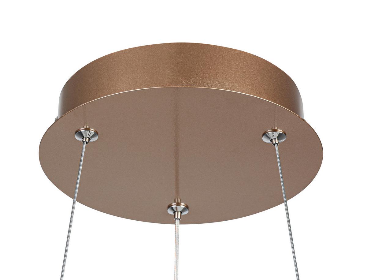 Led-hängeleuchte Josefina - Cappuccino, Kunststoff/Metall (52/120cm) - Luca Bessoni