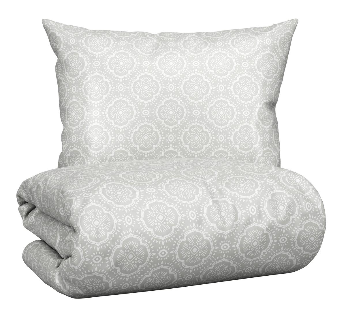 POVLEČENÍ ETHNO - světle šedá, Lifestyle, textil (140/200cm) - Mömax