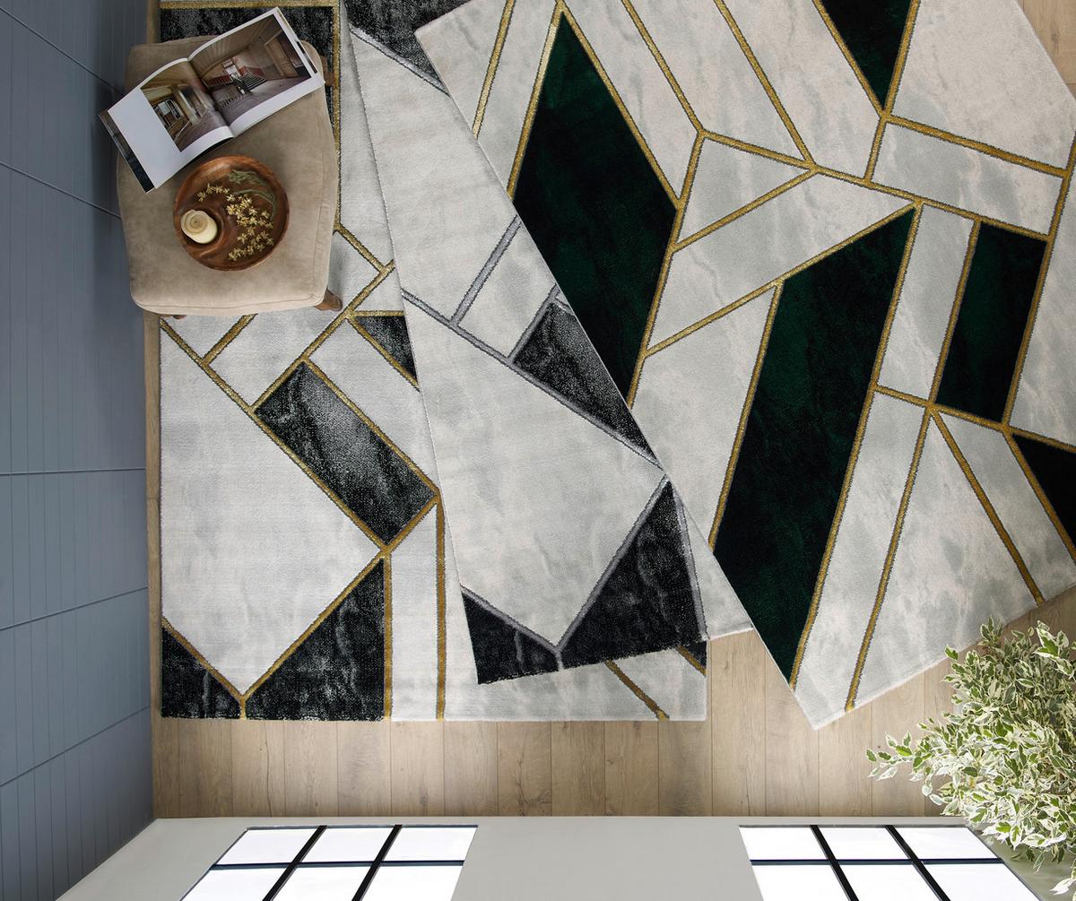 Webteppich Silberfarben Naturfaser Naxos 240x340 Cm - Silberfarben, Design, Textil (240/340cm)