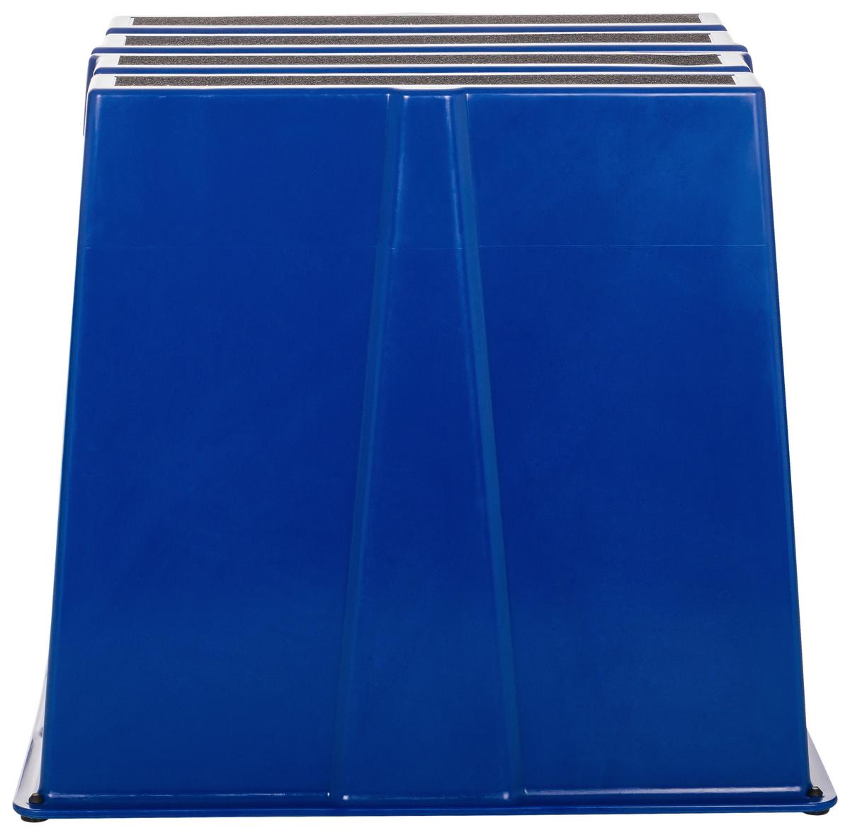 Tritthocker Tio-E2 - Blau, Basics, Kunststoff (57/51/65cm) - MID.YOU