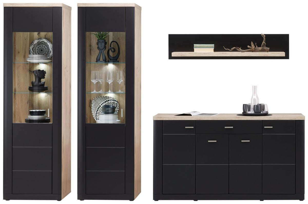 KOMODA POD TELEVIZI GAME - Moderní, kompozitní dřevo (151/59/52cm)