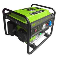 Stromerzeuger ZI-STE2800IV 4,5 Kw Verbrennungsmotor - Schwarz/Grün, MODERN, Kunststoff/Metall - Zipper