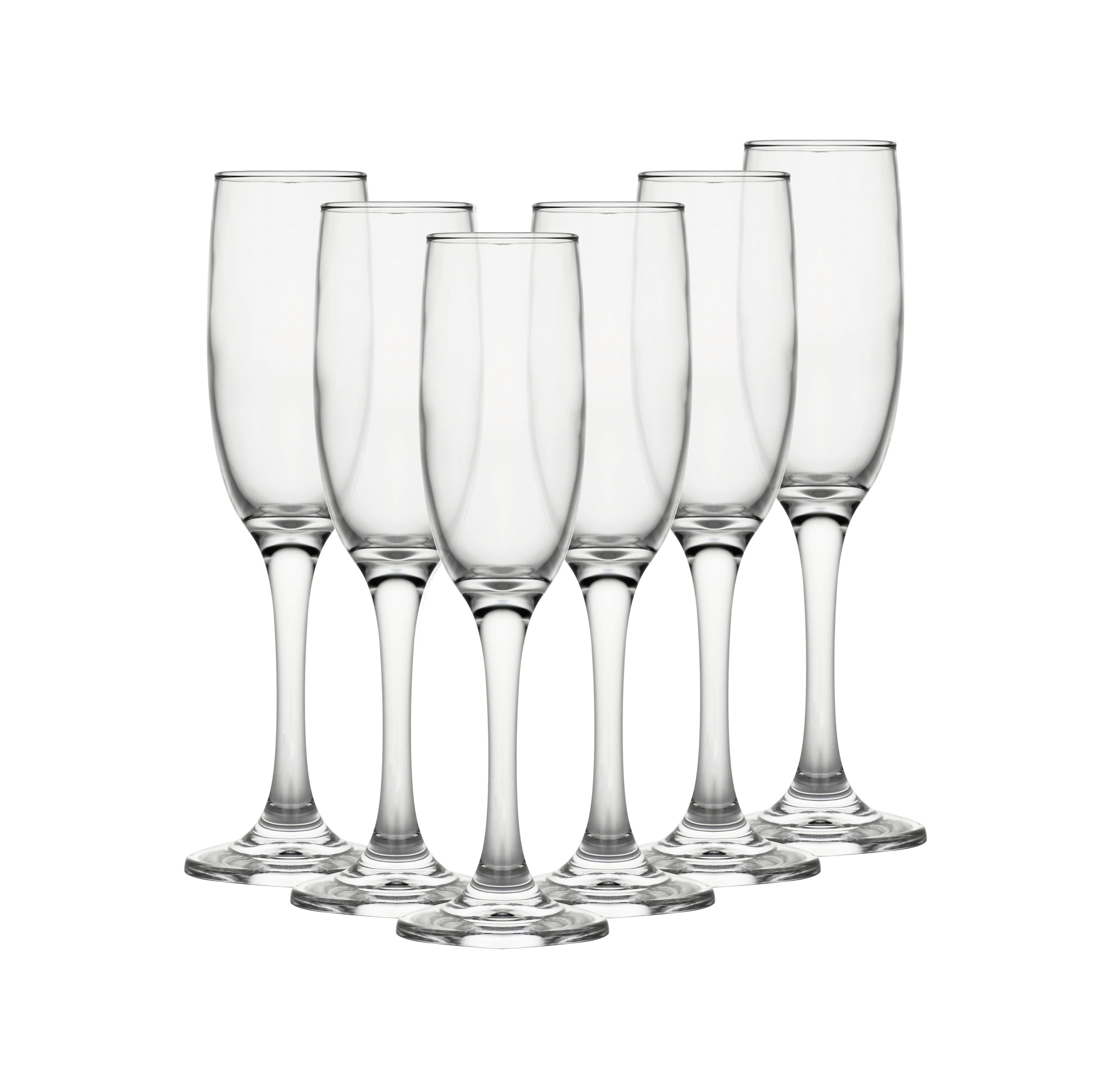 GLÄSERSET Transparent D: 6,8 cm - Transparent, Basics, Glas - Echtwerk