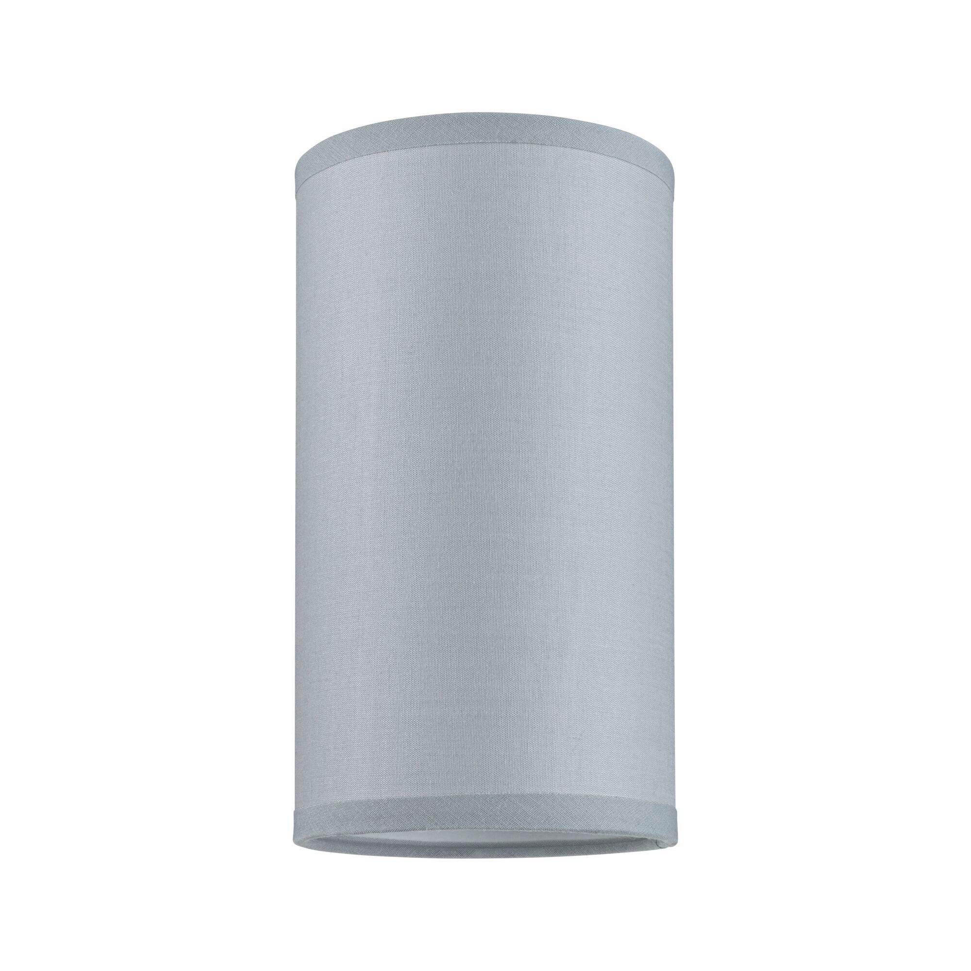 Schienensystem-Leuchtenschirm 95608 Urail Schirm Valerio - Hellgrau, Basics, Textil (10/18cm) - Paulmann