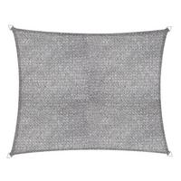 Sonnensegel Rechteck 2,60x3,6 M - Grau, Basics, Textil (260/360cm)