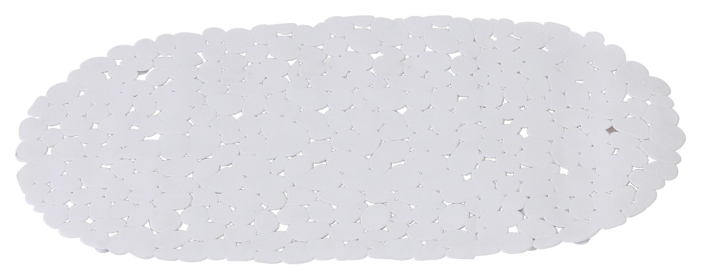 BADEWANNENEINLAGE STONES - Weiß, Kunststoff (36/69cm)
