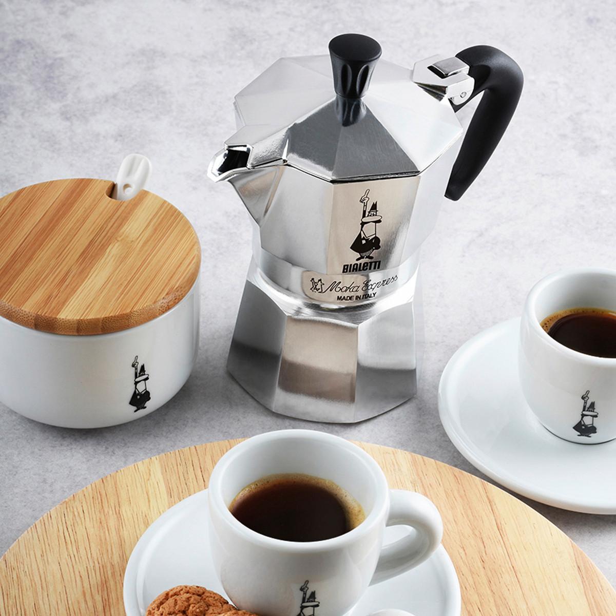 ESPRESSOKOCHER 12x9,5xx18 cm - Silberfarben, Basics, Kunststoff/Metall (12/9.5/18cm) - Bialetti