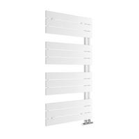 Handtuchtrockner Arezzo B/H: 60x113 cm Gerade 500 Watt - Weiß, Basics, Metall (60/113cm) - Sanotechnik