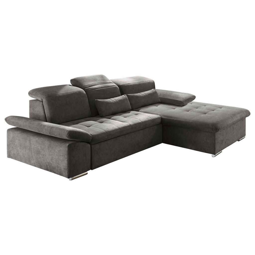 Ecksofa mit Schlaffunktion Wayne, Textil 276x188 cm
