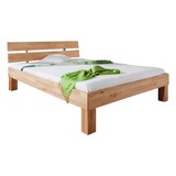 Futonbett Julia 90x200 cm Buche Massiv - Naturfarben, Design, Holz (90/200cm) - Bessagi Home