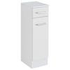 Unterschrank Riga Weiß B: 25 Cm - Weiß, MODERN, Holzwerkstoff (25/84/35cm) - Held