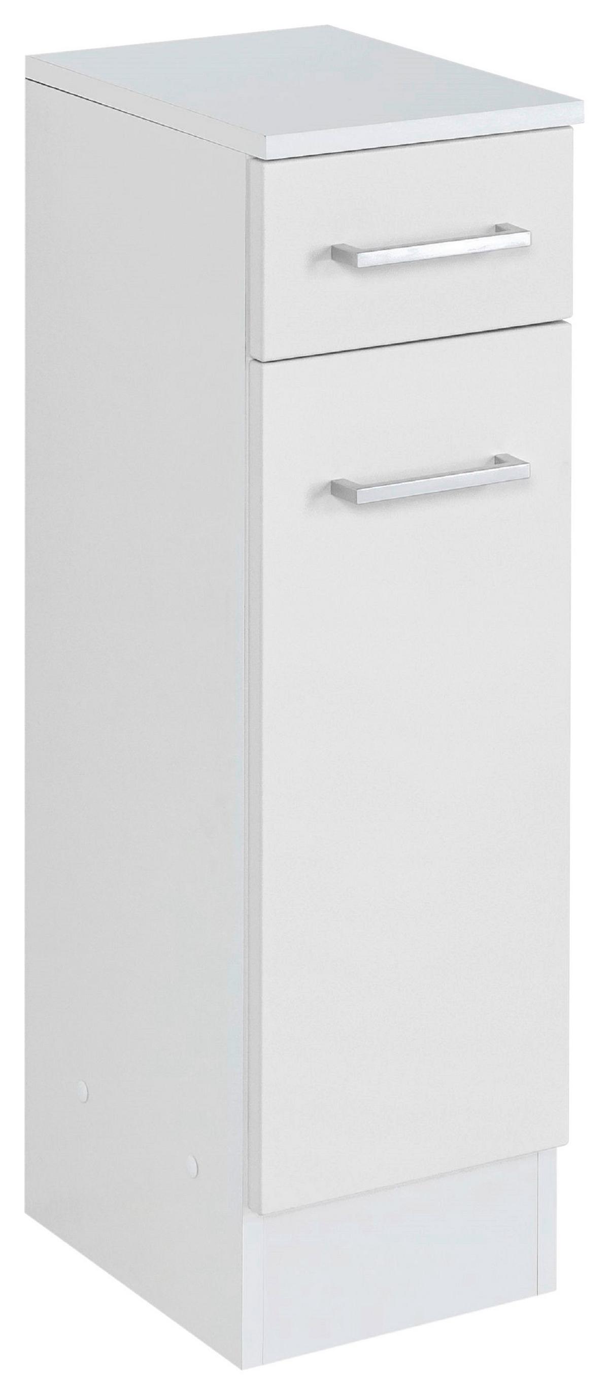 Unterschrank Riga Weiß B: 25 cm - Weiß, MODERN, Holzwerkstoff (25/84/35cm) - Held