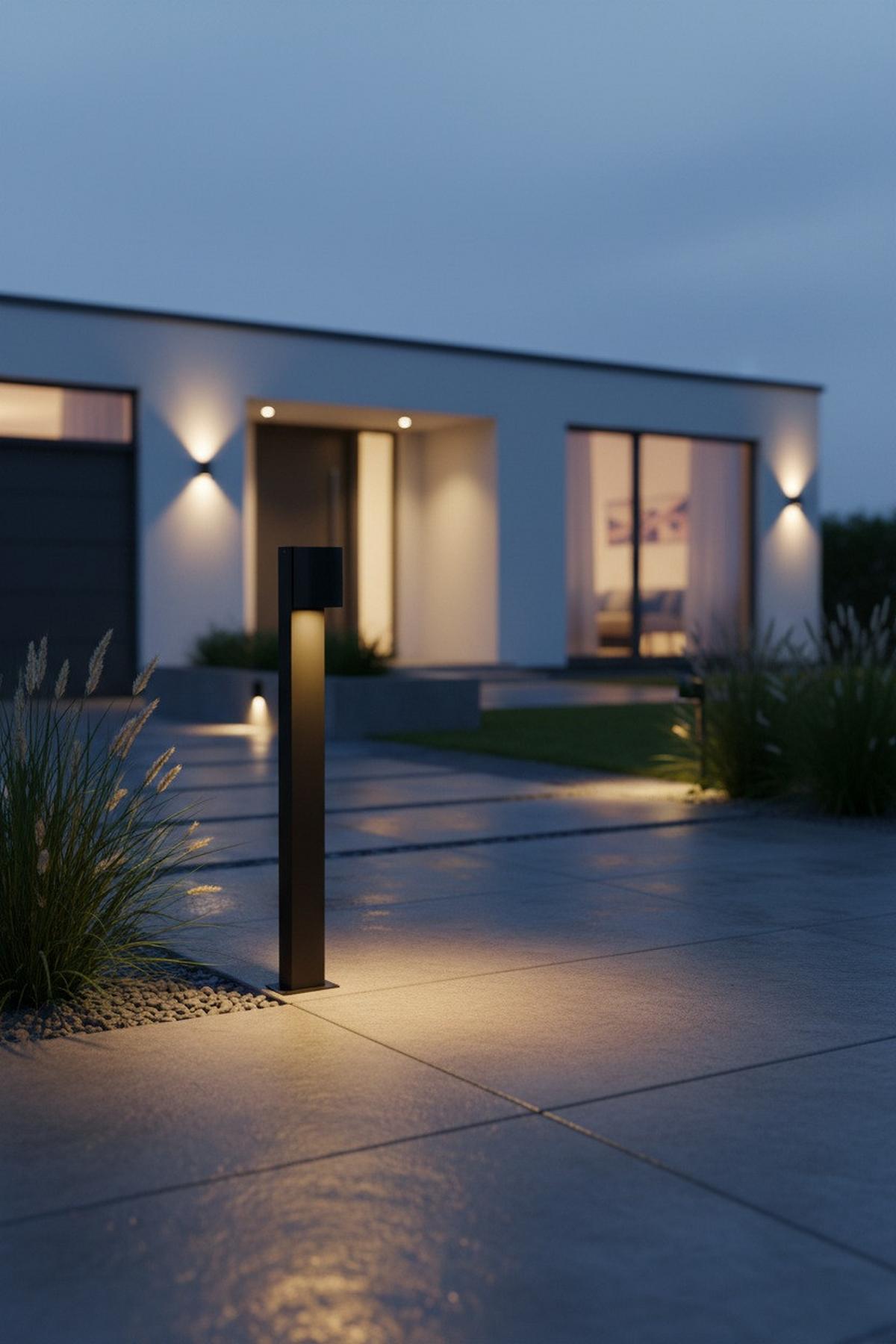 SOCKELLEUCHTE SwitchDim - Schwarz, Basics, Kunststoff/Metall (12/75/11,5cm) - Markslöjd