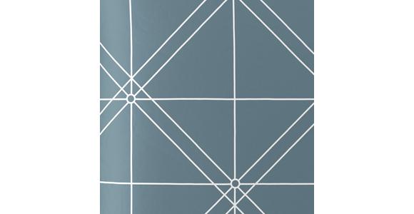 Satin Bettwäsche 140x200 cm Chalene Baumwolle Rauchblau - Blau, ROMANTIK / LANDHAUS, Textil (140/200cm) - James Wood