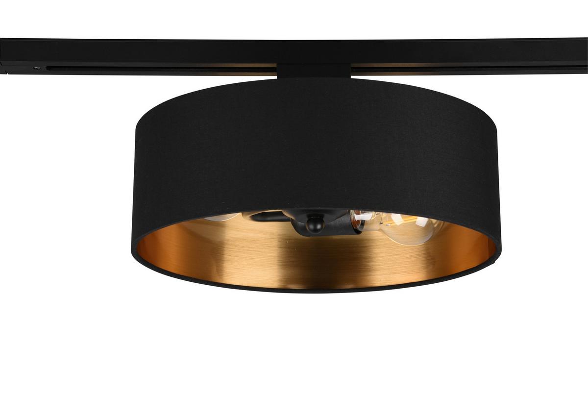 Schienensystem Duoline Deckenleuchte 76820280 dimmbar - Goldfarben/Schwarz, Basics, Metall (30/16,3cm) - Trio Leuchten