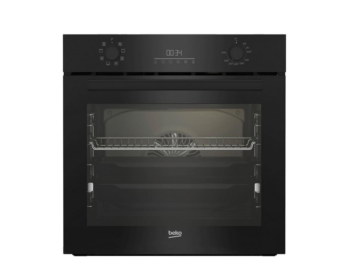Einbaubackofen Bbir17300bcs             -Beko - Schwarz, MODERN, Glas (59,4/59,5/56,7cm) - Beko