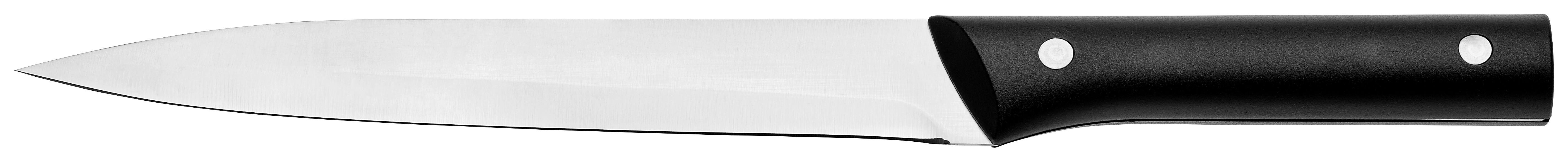 Kochmesser Jannes Edelstahl Klinge ca. 20 cm - Silberfarben, KONVENTIONELL, Metall (33,5cm) - Luca Bessoni