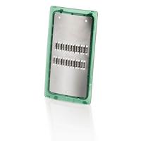 Küchenreibe Grob Nicer Dicer Chef Spülmaschinengeeignet - Grün, Basics, Kunststoff/Metall - Genius