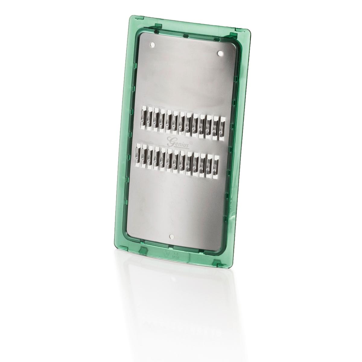 Küchenreibe Grob Nicer Dicer Chef Spülmaschinengeeignet - Grün, Basics, Kunststoff/Metall - Genius