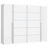 Kleiderschrank B: 270 cm Narago Weiß - Weiß, MODERN, Holzwerkstoff/Kunststoff (270/210/61cm) - MID.YOU