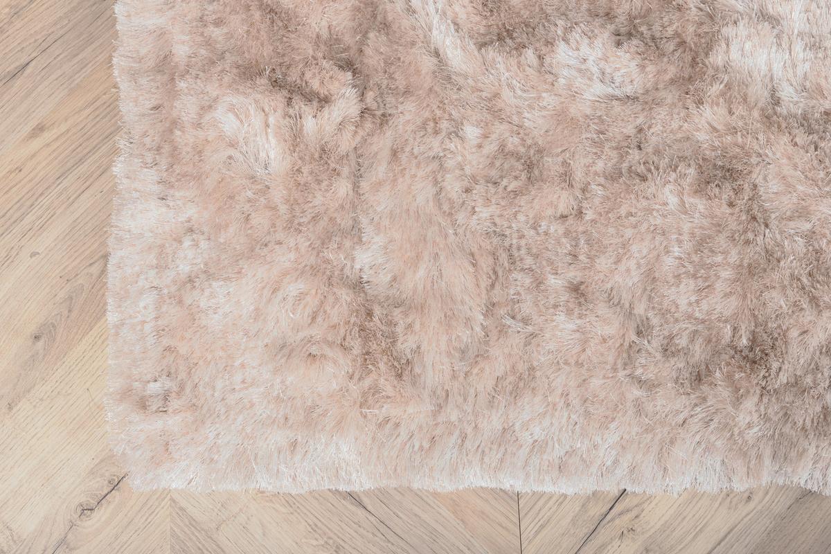 Hochflorteppich Shiva - Beige, LIFESTYLE, Textil (170/240cm) - P & B
